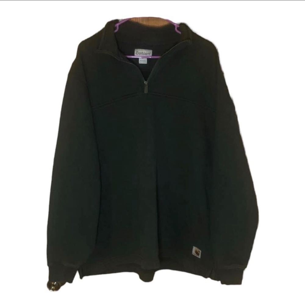 Carhartt 1/4 zip up fleece sweatshirt Mens Size XL